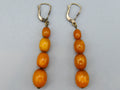 baltic amber, amber, antique, amber beads, egg Yolk, amber Earrings, Rosary beads, مسبحة, Masbaha, Muslim prayer beads حبيت الدورة ,العنبر الهندى