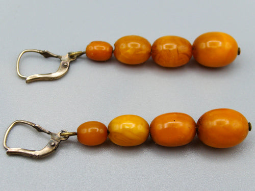 baltic amber, amber, antique, amber beads, egg Yolk, amber Earrings, Rosary beads, مسبحة, Masbaha, Muslim prayer beads حبيت الدورة ,العنبر الهندى