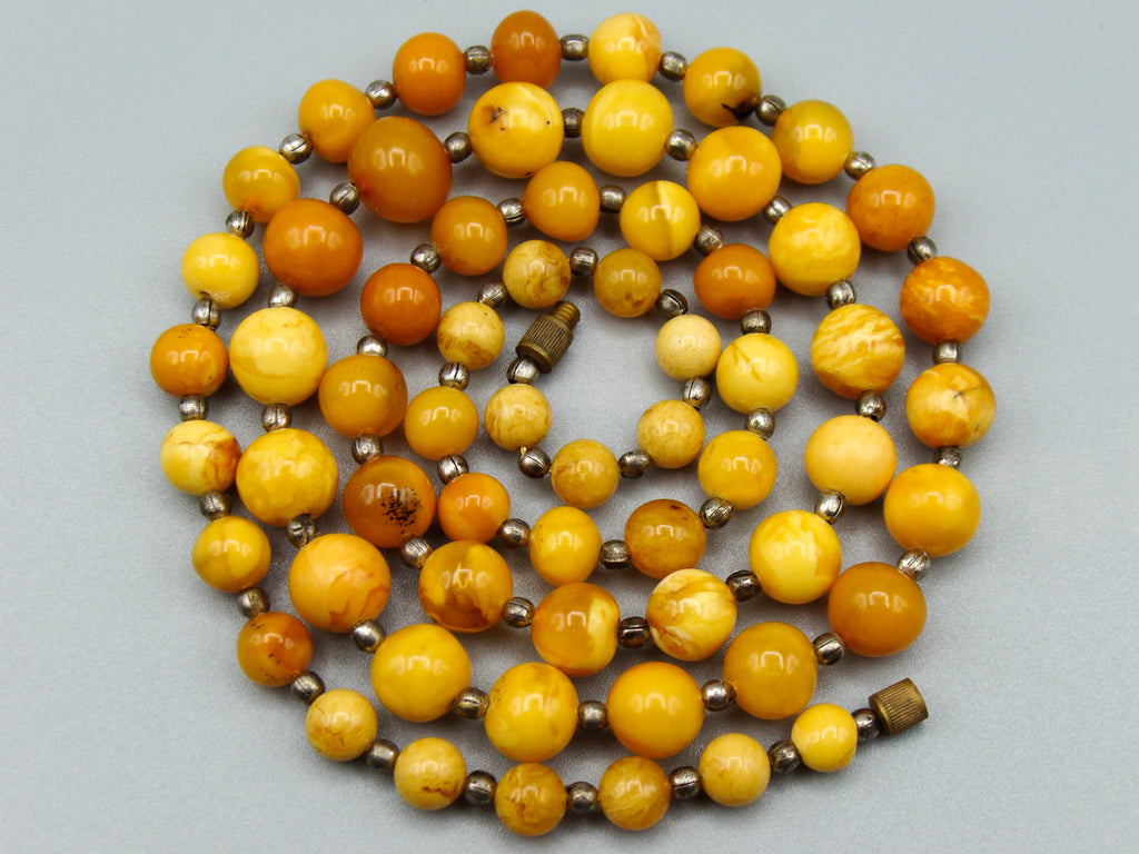 Baltic Natural Amber Necklace - Kingdom of Antique Arts