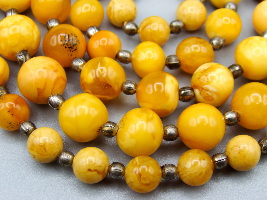 Baltic Natural Amber Necklace - Kingdom of Antique Arts
