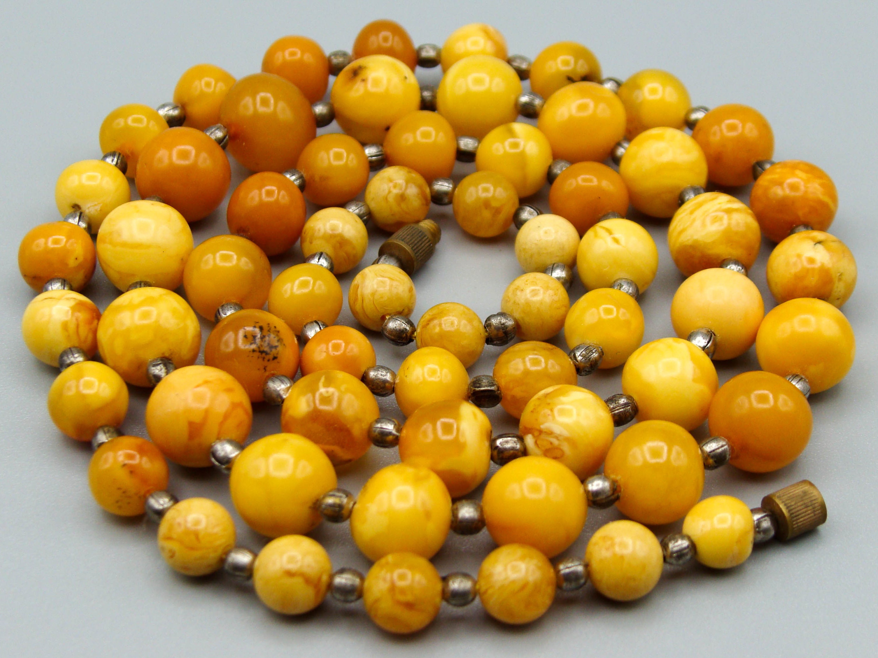 Baltic Natural Amber Necklace - Kingdom of Antique Arts