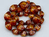 baltic amber, amber, antique, amber beads, egg Yolk, amber chain, Rosary beads, مسبحة, Masbaha, Muslim prayer beads حبيت الدورة ,العنبر الهندى