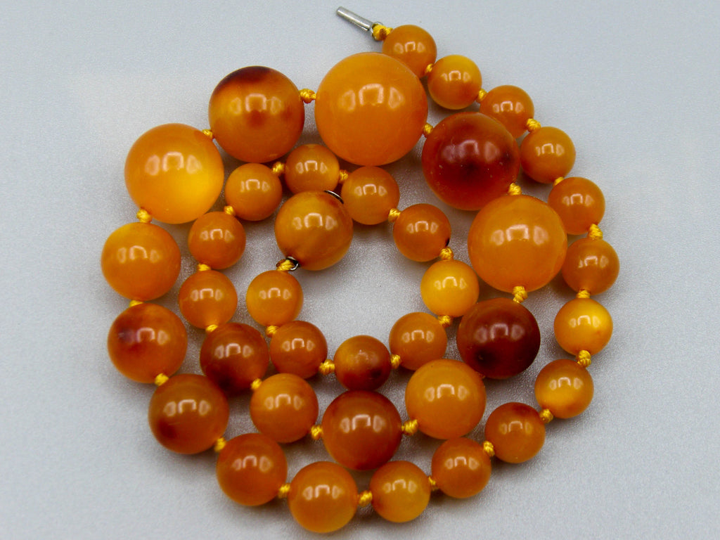 Baltic Natural Amber Necklace - Kingdom of Antique Arts