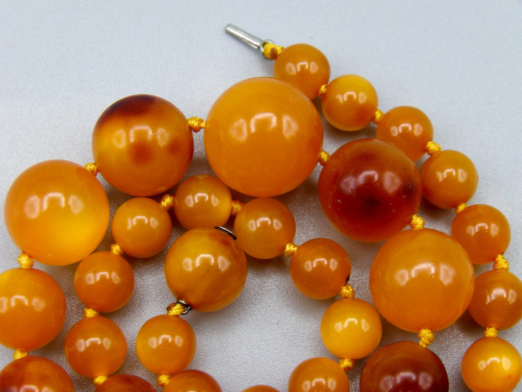 Baltic Natural Amber Necklace - Kingdom of Antique Arts