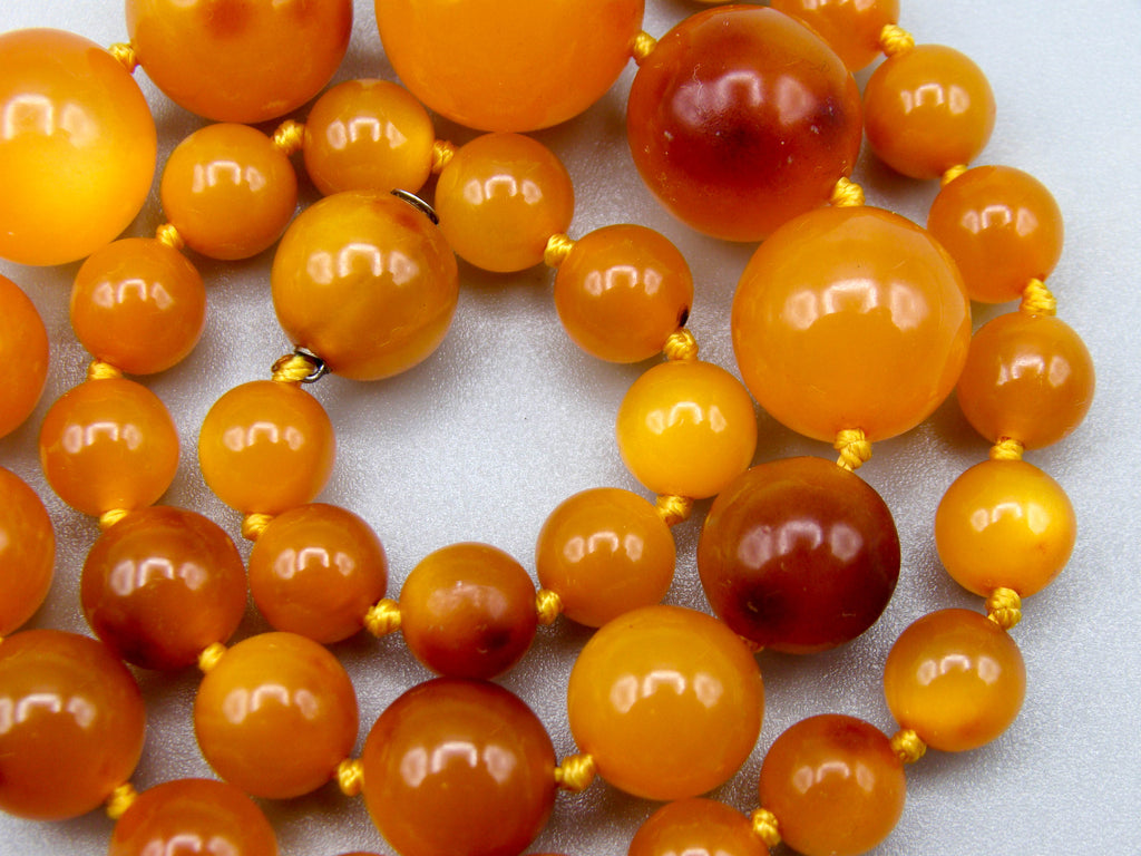 Baltic Natural Amber Necklace - Kingdom of Antique Arts