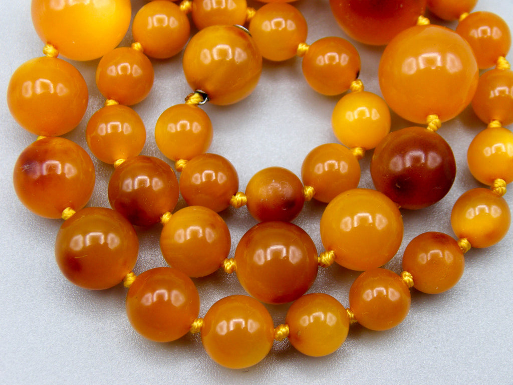 Baltic Natural Amber Necklace - Kingdom of Antique Arts