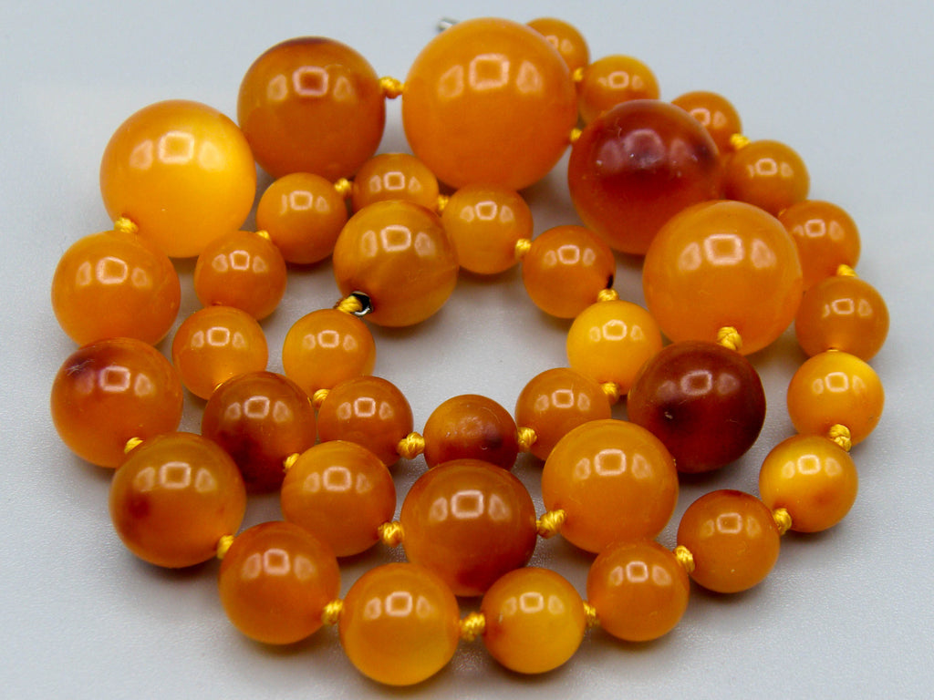 Baltic Natural Amber Necklace - Kingdom of Antique Arts