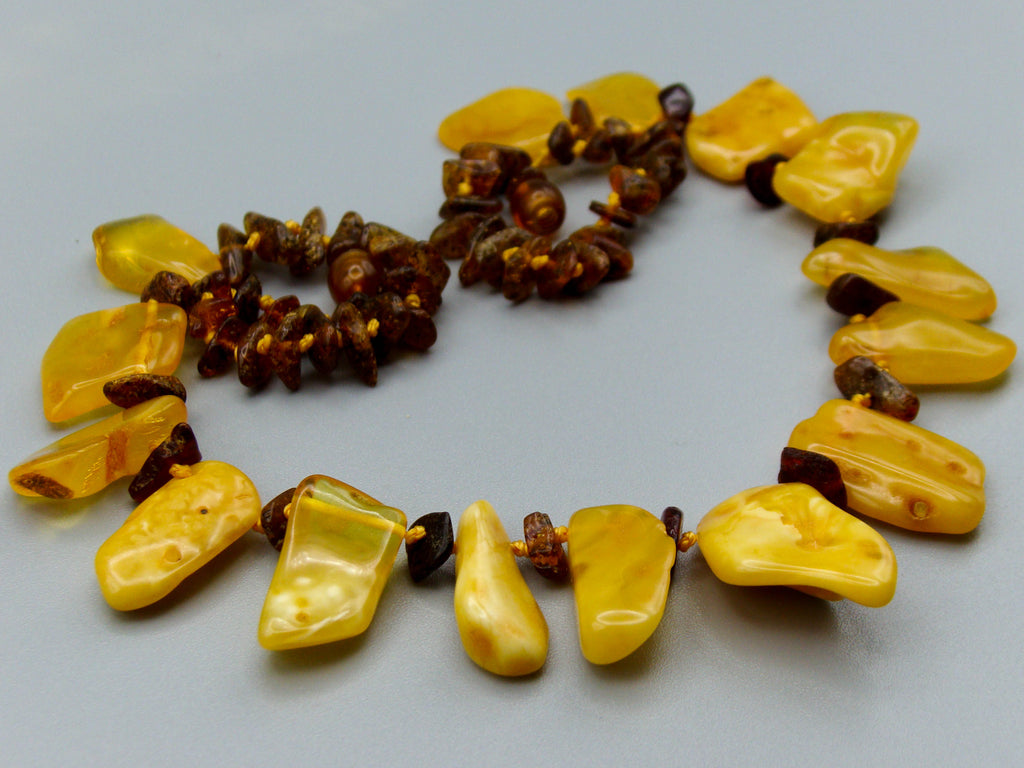 Baltic Natural Amber Necklace - Kingdom of Antique Arts