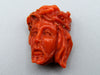 antique coral, natural coral, undyed coral, dark red coral, blood red coral, Italian coral, pacific coral, Sardinian Coral, Coral Cameo, Coral aka red Cameo, sea coral, aka coral, Ring Cameo, Pendant Cameo, Brooch Cameo
