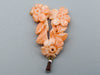 antique coral, natural coral, undyed coral, Salmon coral, Italian coral, pacific coral, Sardinian Coral, sea coral, Mediterranean coral, Mediterranean Pendant, Mediterranean salmon, coral Pendant, Asien coral, handcarved coral