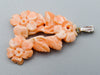 antique coral, natural coral, undyed coral, Salmon coral, Italian coral, pacific coral, Sardinian Coral, sea coral, Mediterranean coral, Mediterranean Pendant, Mediterranean salmon, coral Pendant, Asien coral, handcarved coral