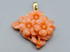 antique coral, natural coral, undyed coral, Salmon coral, Italian coral, pacific coral, Sardinian Coral, sea coral, Mediterranean coral, Mediterranean Pendant, Mediterranean salmon, coral Pendant, Asien coral, handcarved coral