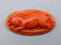 antique coral, natural coral, undyed coral, dark aka red coral, Blood red Coral Cameo, Italian coral, pacific coral, Sardinian Coral, sea coral, Mediterranean coral, Mediterranean Cameo, Mediterranean aka red, Asien coral, Asien Cameo, handcarved coral, Momo red coral, Momo red Cameo
