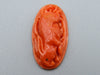antique coral, natural coral, undyed coral, dark aka red coral, Blood red Coral Cameo, Italian coral, pacific coral, Sardinian Coral, sea coral, Mediterranean coral, Mediterranean Cameo, Mediterranean aka red, Asien coral, Asien Cameo, handcarved coral, Momo red coral, Momo red Cameo