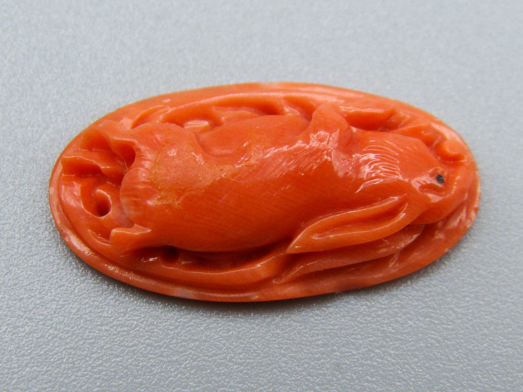 antique coral, natural coral, undyed coral, dark aka red coral, Blood red Coral Cameo, Italian coral, pacific coral, Sardinian Coral, sea coral, Mediterranean coral, Mediterranean Cameo, Mediterranean aka red, Asien coral, Asien Cameo, handcarved coral, Momo red coral, Momo red Cameo