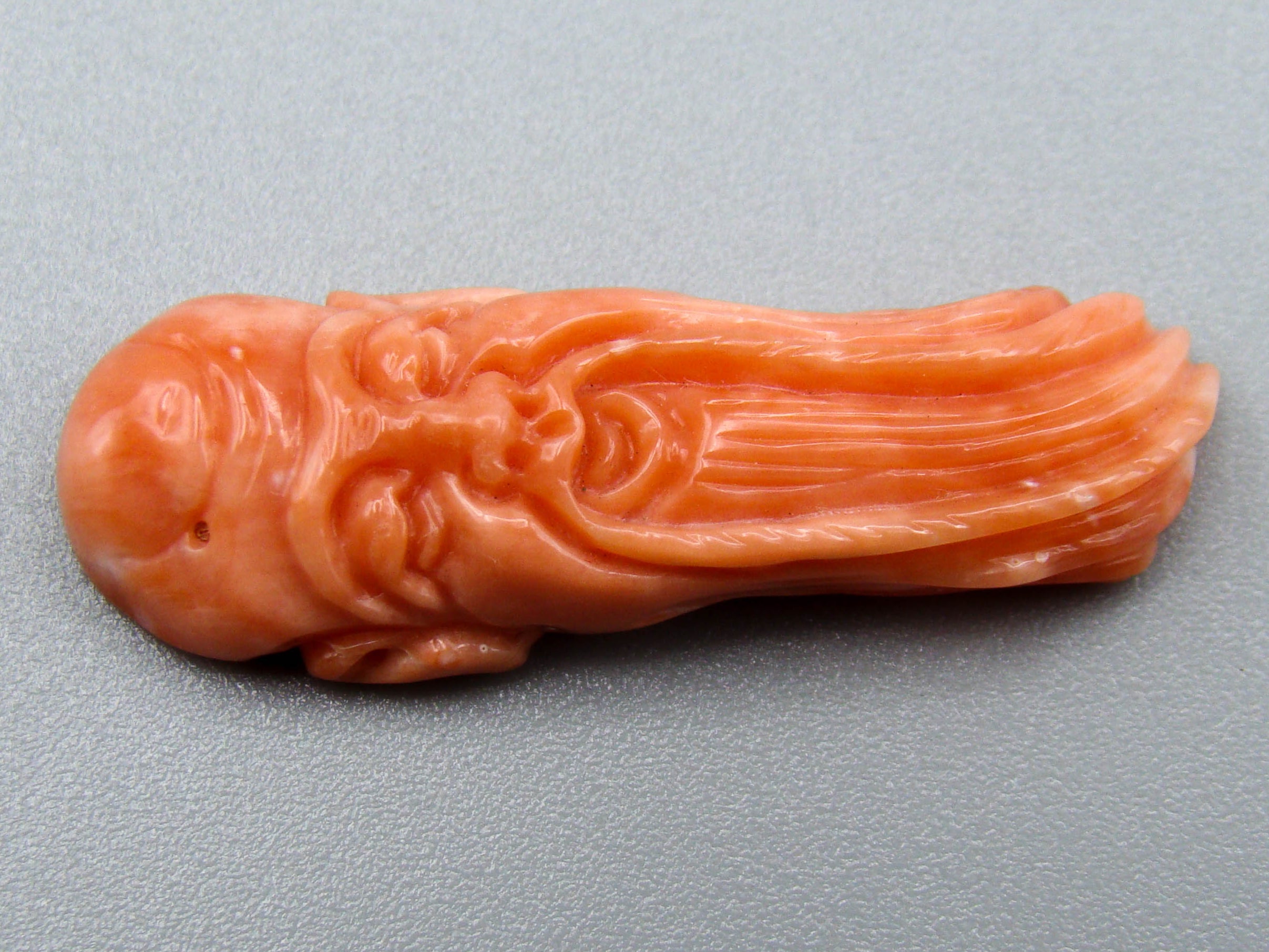 antique coral, natural coral, undyed coral, Salmon coral, Italian coral, pacific coral, Sardinian Coral, sea coral, Mediterranean coral, Mediterranean Cameo, Mediterranean orange, coral Cameo, Asien coral, Asien Cameo, handcarved coral, Salmon coral