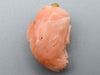 antique coral, natural coral, undyed coral, momo salmon coral, Italian coral, pacific coral, Sardinian Coral, sea coral, Mediterranean coral, Mediterranean Pendant, coral Pendant, Asien coral, Asien Pendant, handcarved coral, momo salmon coral Pendant