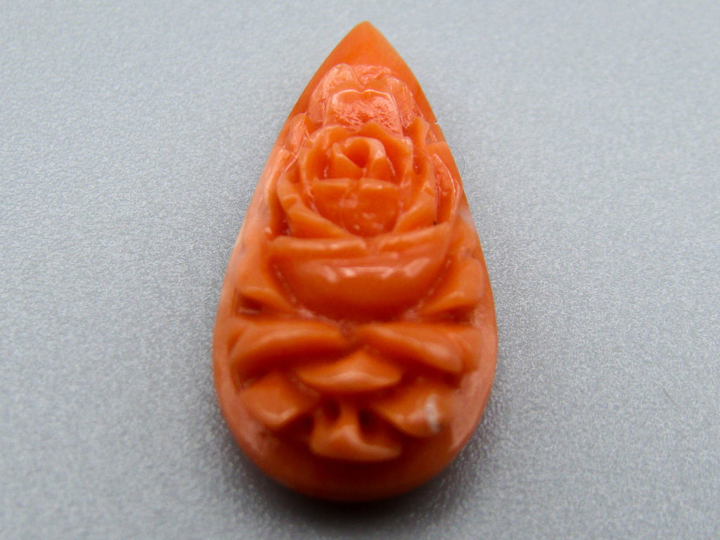 antique coral, natural coral, undyed coral, dark orange coral, Italian coral, pacific coral, Sardinian Coral, sea coral, Mediterranean coral, Mediterranean Cameo, Mediterranean orange, Asien coral, Asien Cameo, handcarved coral, Orange Cameo Coral