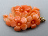 antique coral, natural coral, undyed coral, momo salmon coral, Italian coral, pacific coral, Sardinian Coral, sea coral, Mediterranean coral, Mediterranean Pendant, coral Pendant, Asien coral, Asien Pendant, handcarved coral, momo salmon coral Pendant