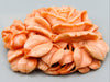 antique coral, natural coral, undyed coral, Salmon coral, Italian coral, pacific coral, Sardinian Coral, sea coral, Mediterranean coral, Mediterranean brooch, Mediterranean salmon, Asien coral, Asien brooch, handcarved coral