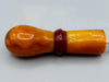 Antique Baltic egg yolk Natural Amber Hookah Mouthpiece - Kingdom of Antique Arts