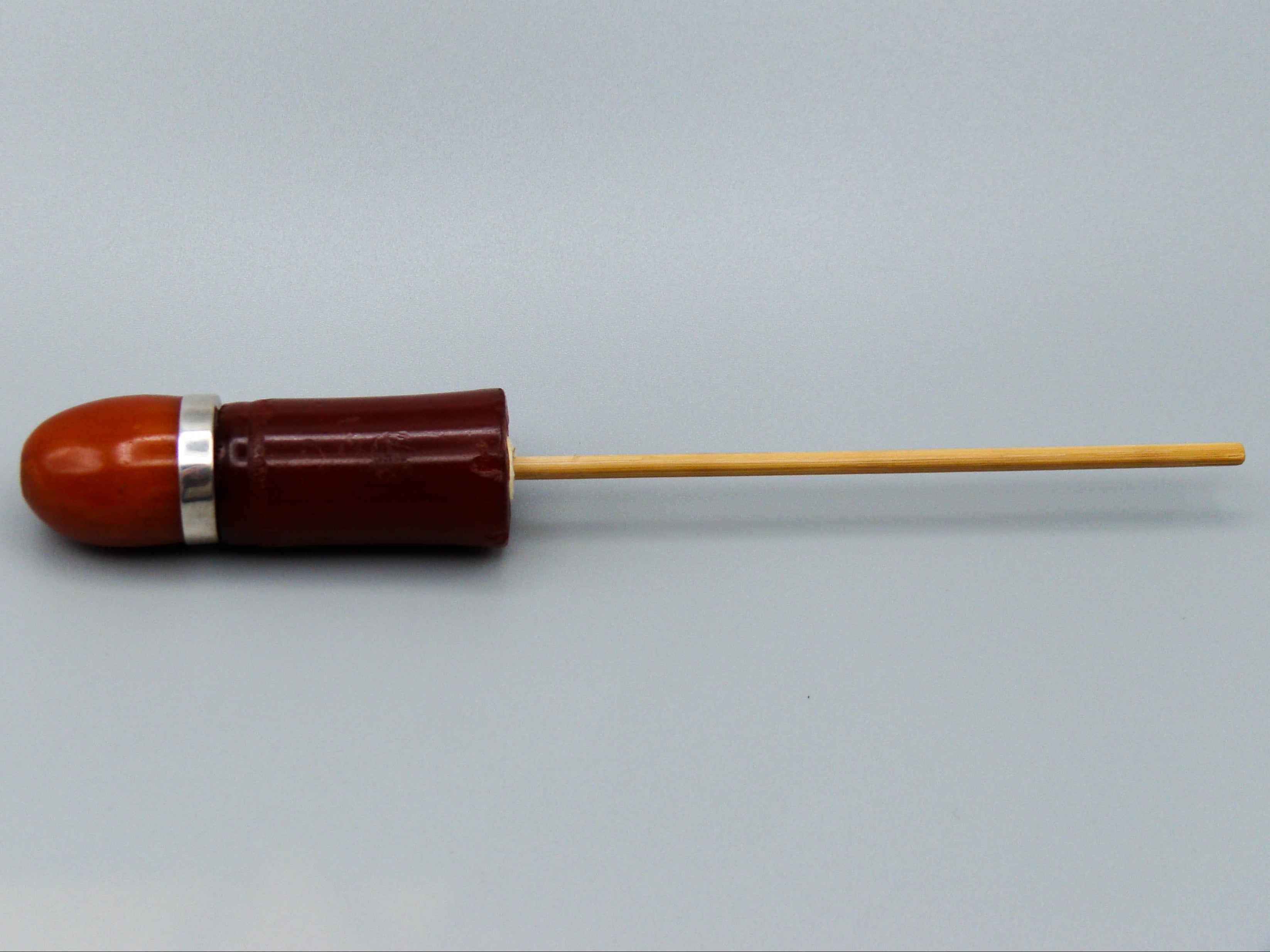 Antique Baltic egg yolk Natural Amber Hookah Mouthpiece - Kingdom of Antique Arts