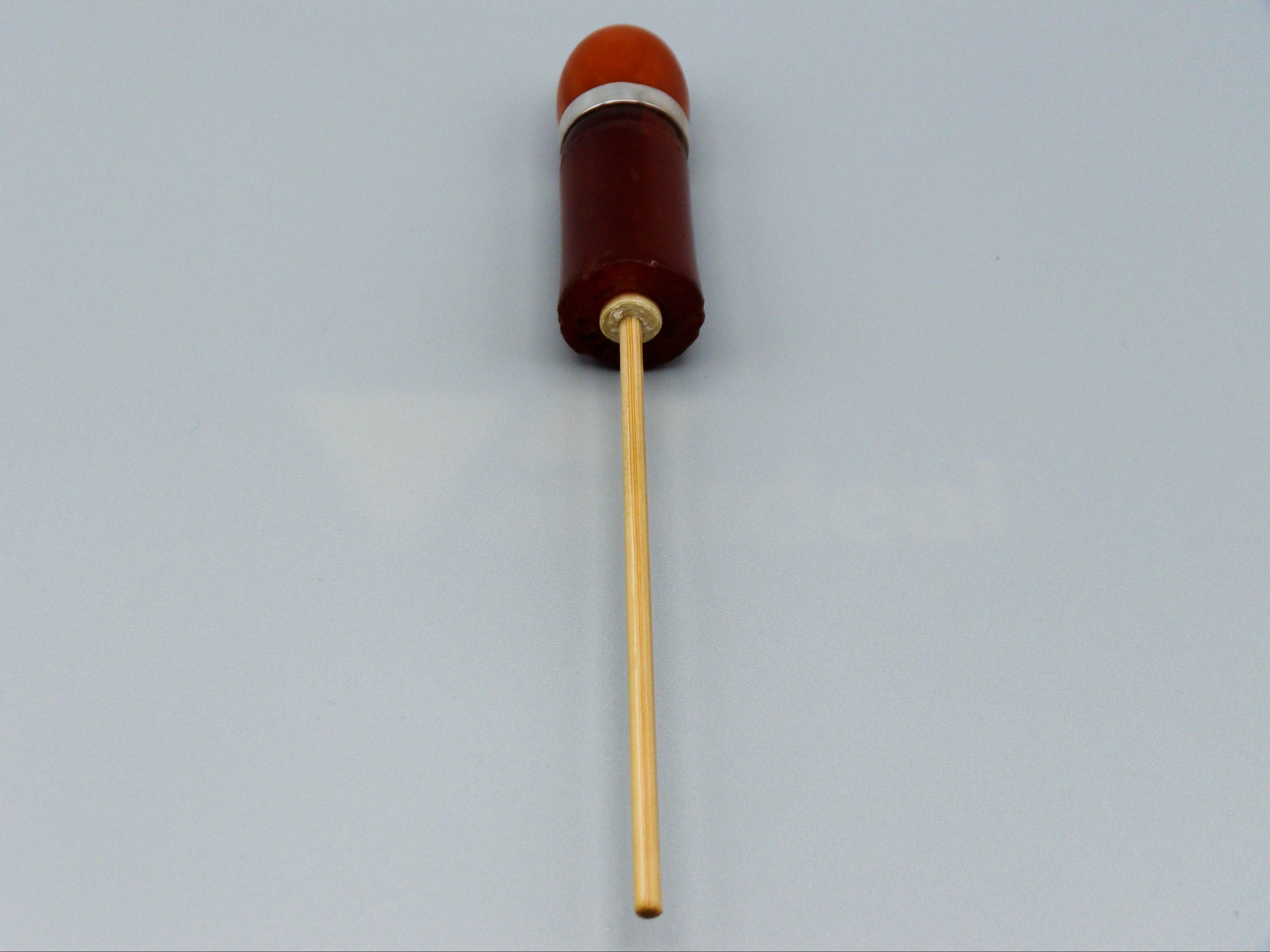Antique Baltic egg yolk Natural Amber Hookah Mouthpiece - Kingdom of Antique Arts