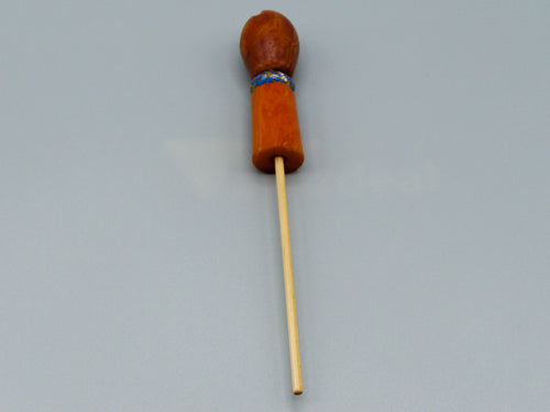 Antique Baltic egg yolk Natural Amber Hookah Mouthpiece - Kingdom of Antique Arts