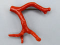 antique coral, natural coral, undyed coral, dark red coral, blood red coral, Italian coral, pacific coral, Sardinian Coral, Coral brooch, sea coral, aka coral