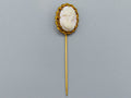 antique coral, natural coral, undyed coral, White - Angel skin coral, Italian coral, pacific coral, Sardinian Coral, sea coral, Mediterranean coral, Mediterranean Pin, Mediterranean Cameo, coral Pin, Asien coral, Asien Pin, handcarved coral, Gold 8 Karat