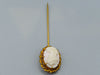 antique coral, natural coral, undyed coral, White - Angel skin coral, Italian coral, pacific coral, Sardinian Coral, sea coral, Mediterranean coral, Mediterranean Pin, Mediterranean Cameo, coral Pin, Asien coral, Asien Pin, handcarved coral, Gold 8 Karat