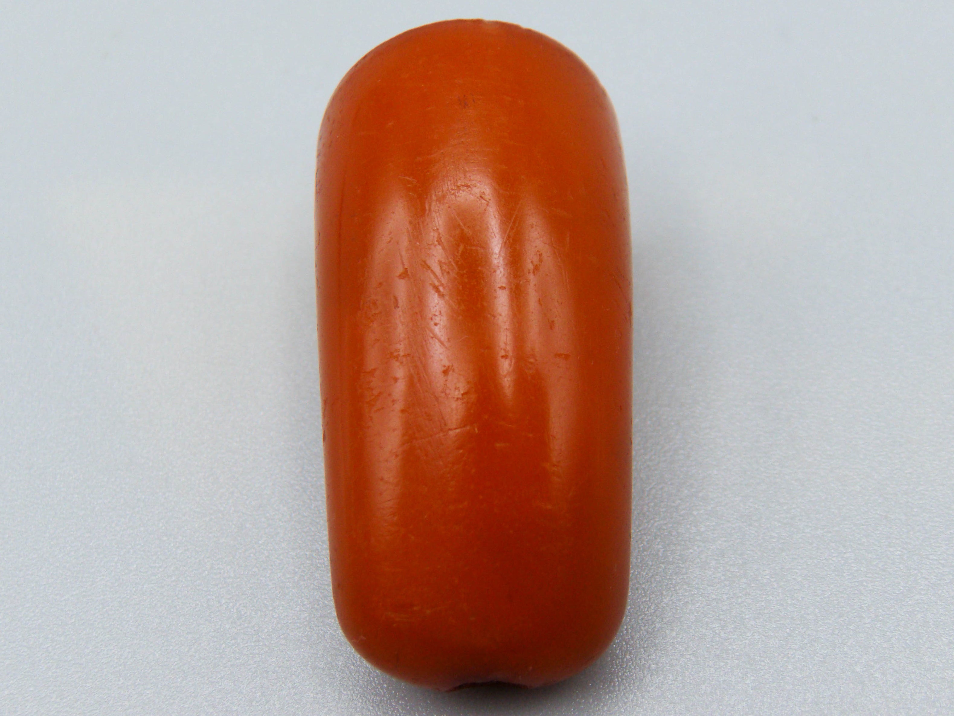 Antique Baltic egg yolk Natural Amber Hookah Mouthpiece - Kingdom of Antique Arts