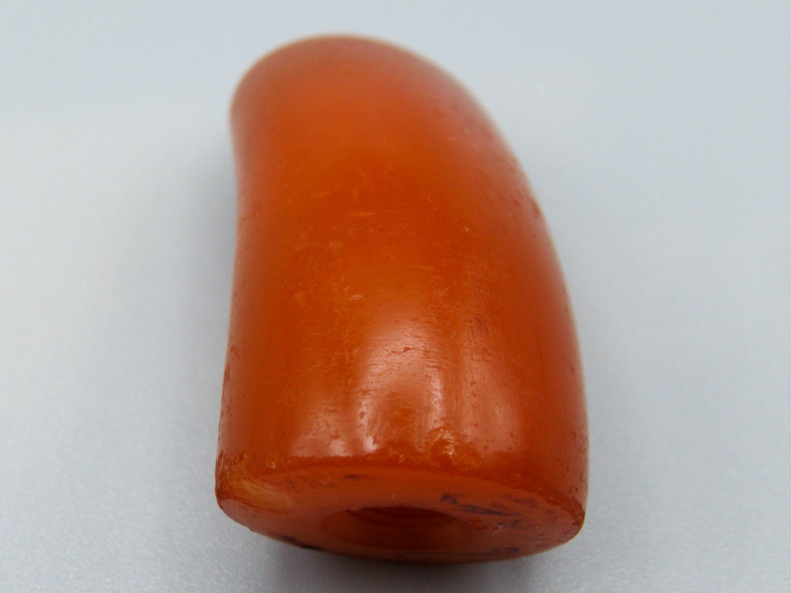 Antique Baltic egg yolk Natural Amber Hookah Mouthpiece - Kingdom of Antique Arts