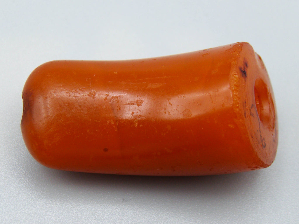 Antique Baltic egg yolk Natural Amber Hookah Mouthpiece - Kingdom of Antique Arts