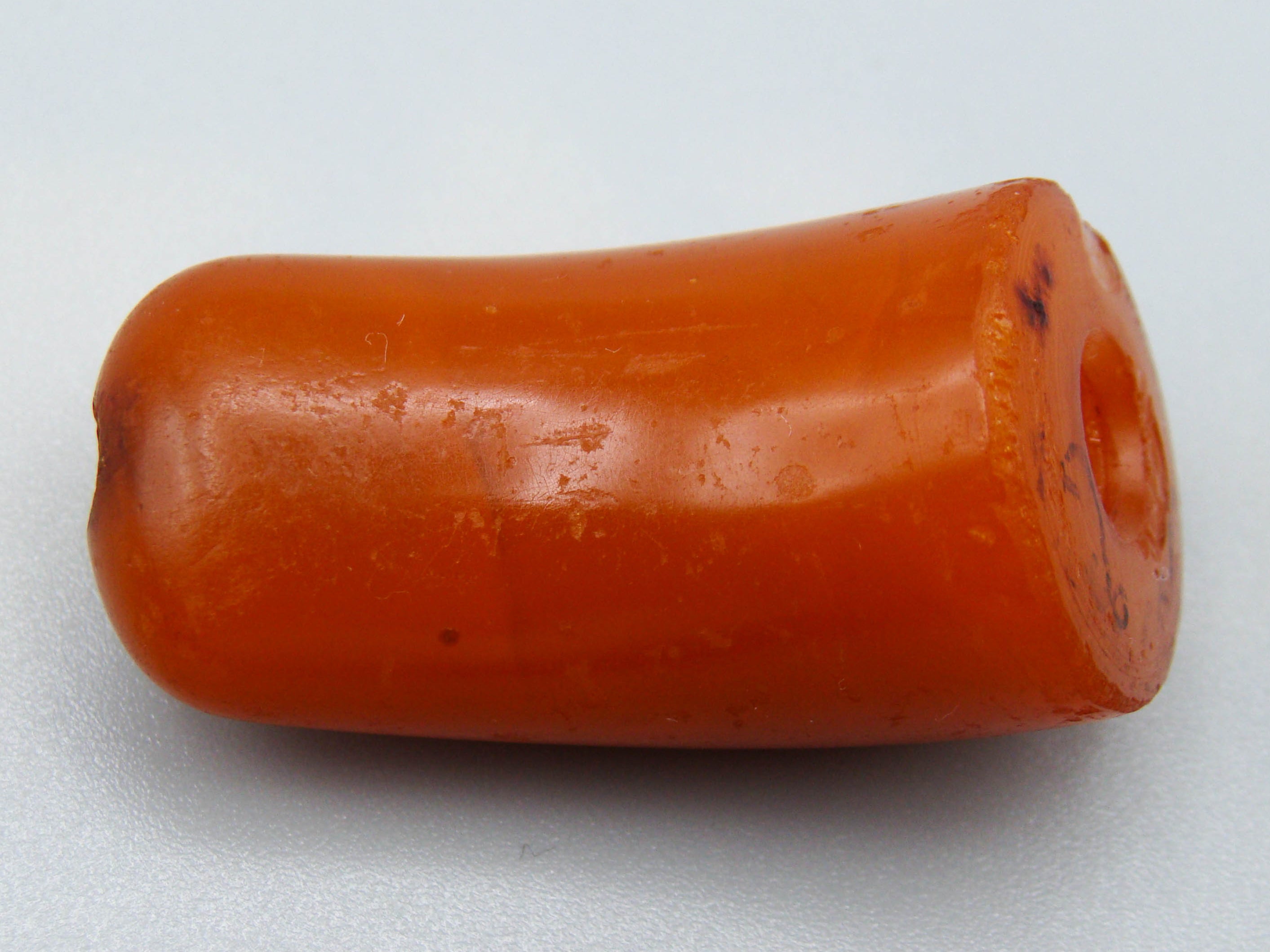 Antique Baltic egg yolk Natural Amber Hookah Mouthpiece - Kingdom of Antique Arts