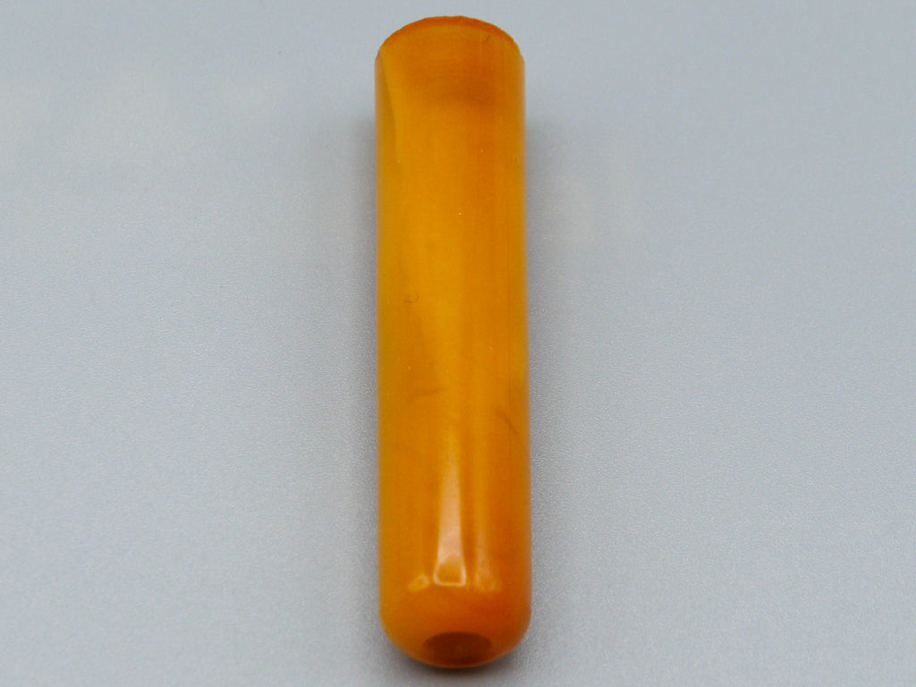 Antique Baltic egg yolk Natural Amber Hookah Mouthpiece - Kingdom of Antique Arts