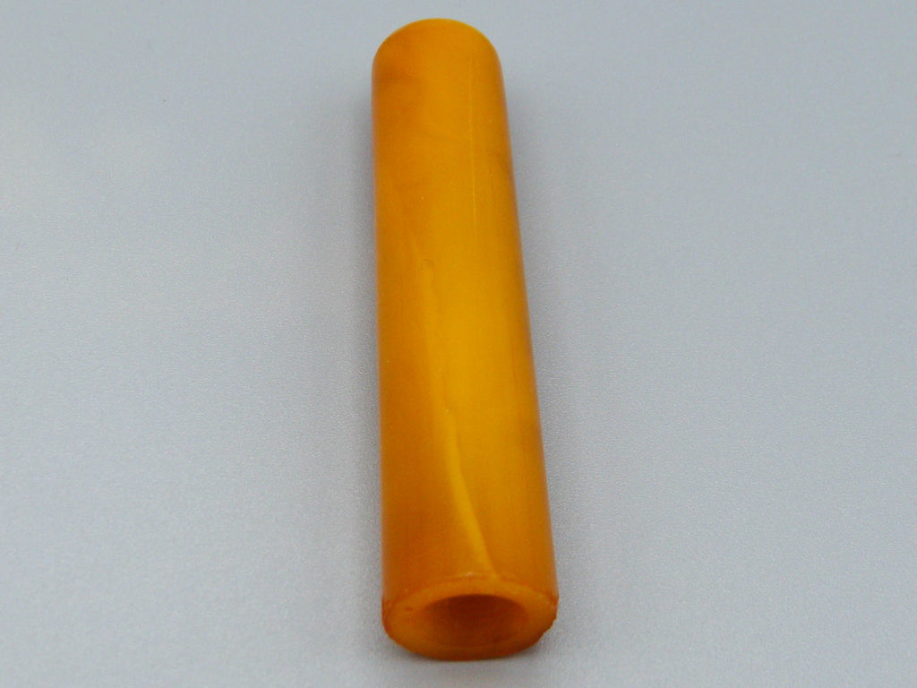 Antique Baltic egg yolk Natural Amber Hookah Mouthpiece - Kingdom of Antique Arts