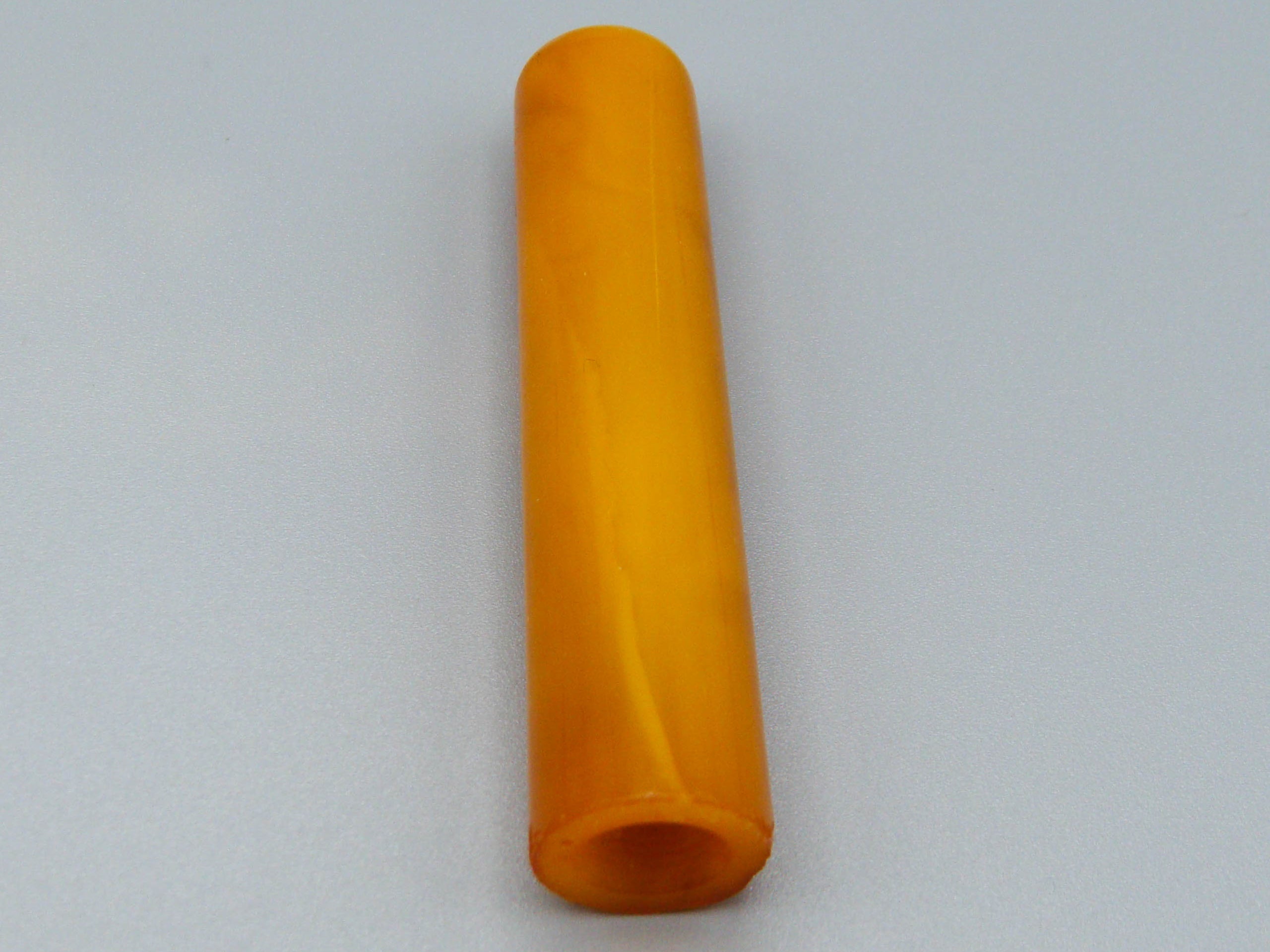Antique Baltic egg yolk Natural Amber Hookah Mouthpiece - Kingdom of Antique Arts