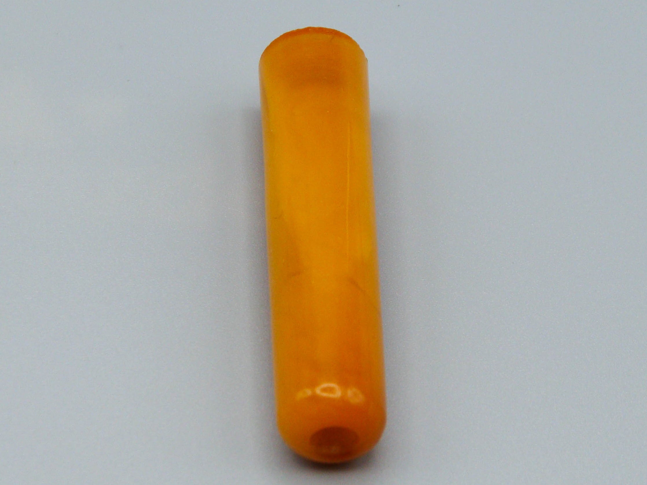 Antique Baltic egg yolk Natural Amber Hookah Mouthpiece - Kingdom of Antique Arts