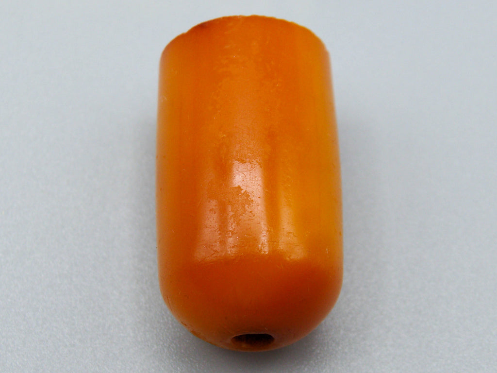 Antique Baltic egg yolk Natural Amber Hookah Mouthpiece - Kingdom of Antique Arts