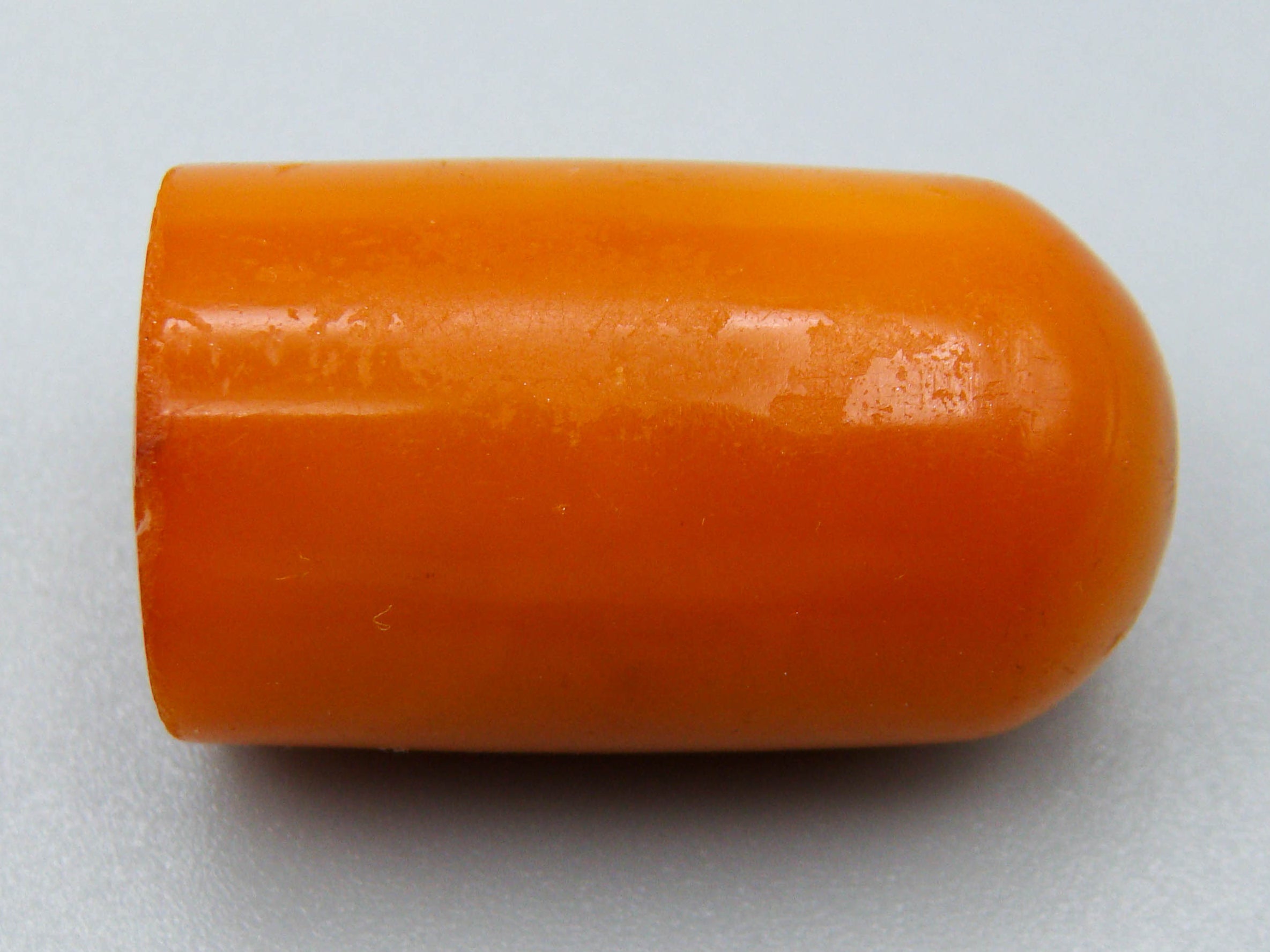 Antique Baltic egg yolk Natural Amber Hookah Mouthpiece - Kingdom of Antique Arts