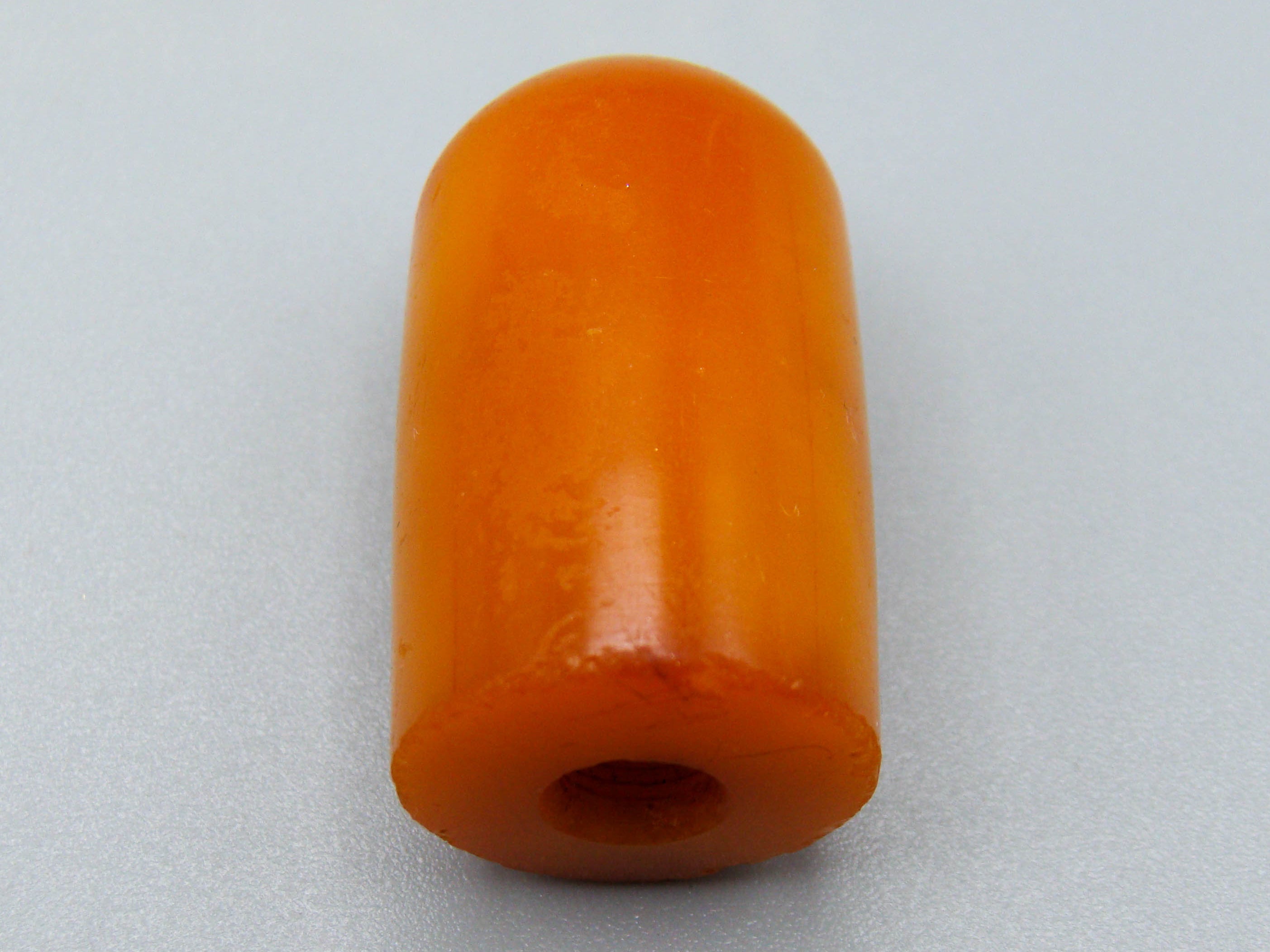 Antique Baltic egg yolk Natural Amber Hookah Mouthpiece - Kingdom of Antique Arts