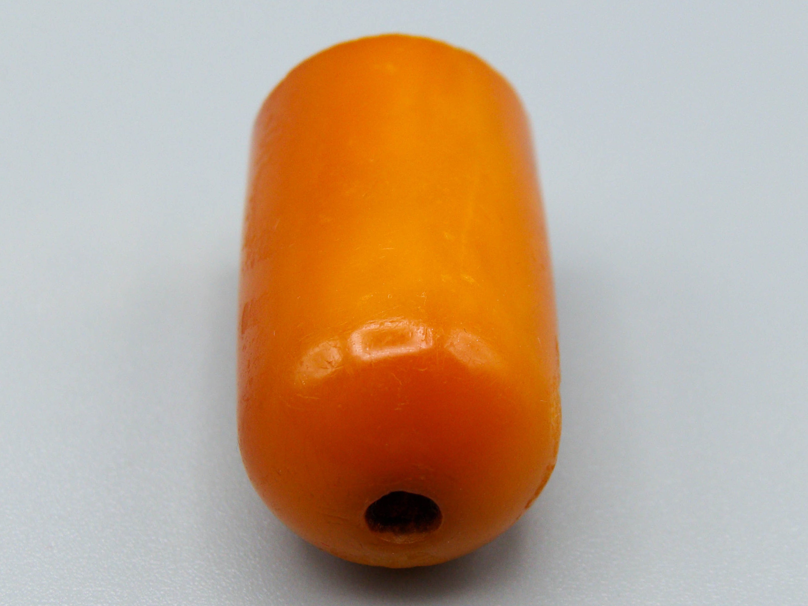 Antique Baltic egg yolk Natural Amber Hookah Mouthpiece - Kingdom of Antique Arts