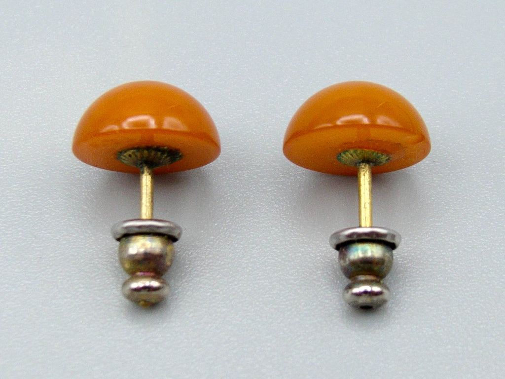 Antique Baltic Natural Amber Earrings - Kingdom of Antique Arts