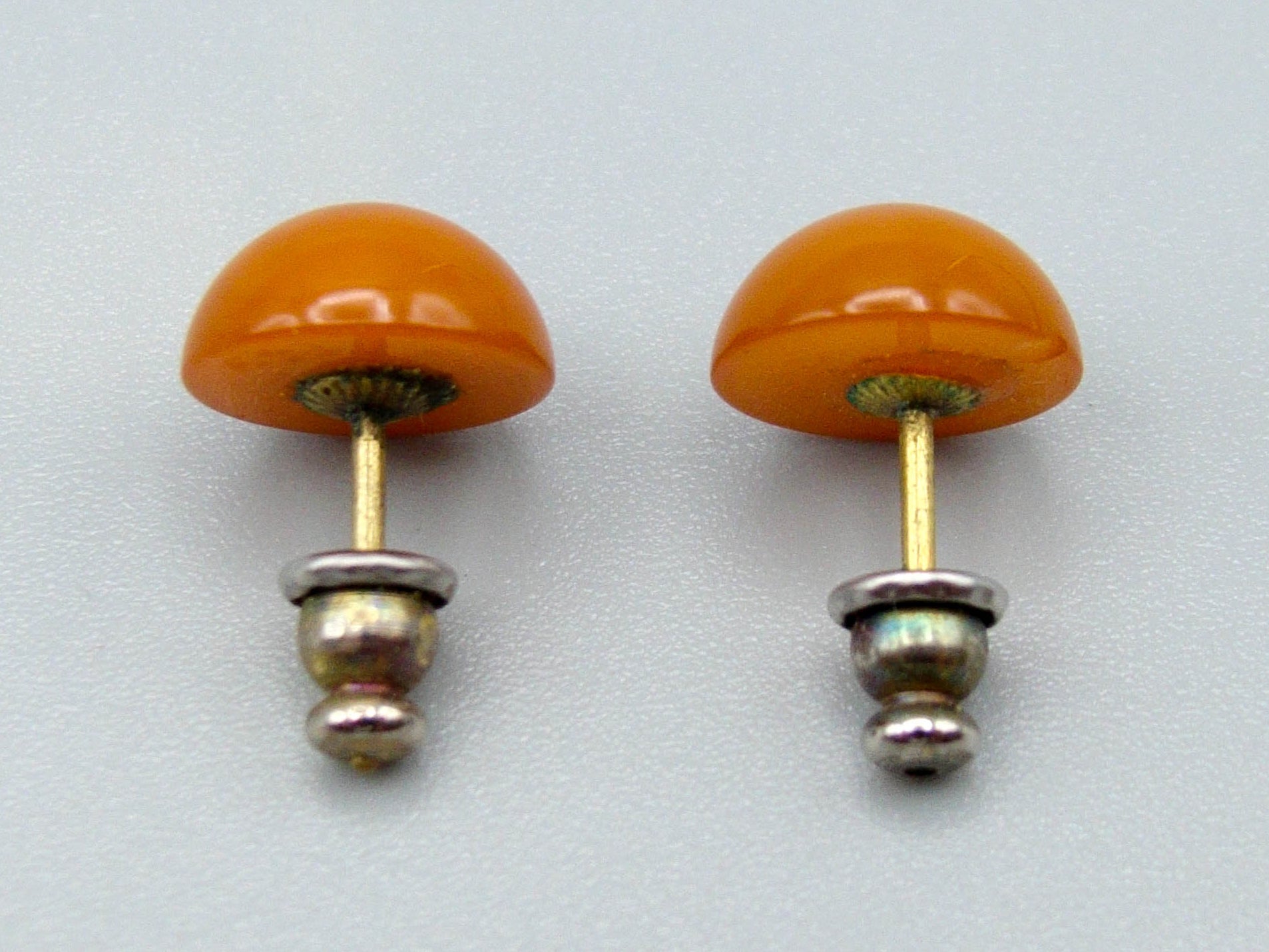 Antique Baltic Natural Amber Earrings - Kingdom of Antique Arts