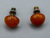 Antique Baltic Natural Amber Earrings - Kingdom of Antique Arts