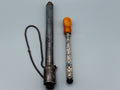 Antique Baltic egg yolk Natural Amber Hookah Mouthpiece - Kingdom of Antique Arts