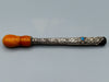 Antique Baltic egg yolk Natural Amber Hookah Mouthpiece - Kingdom of Antique Arts