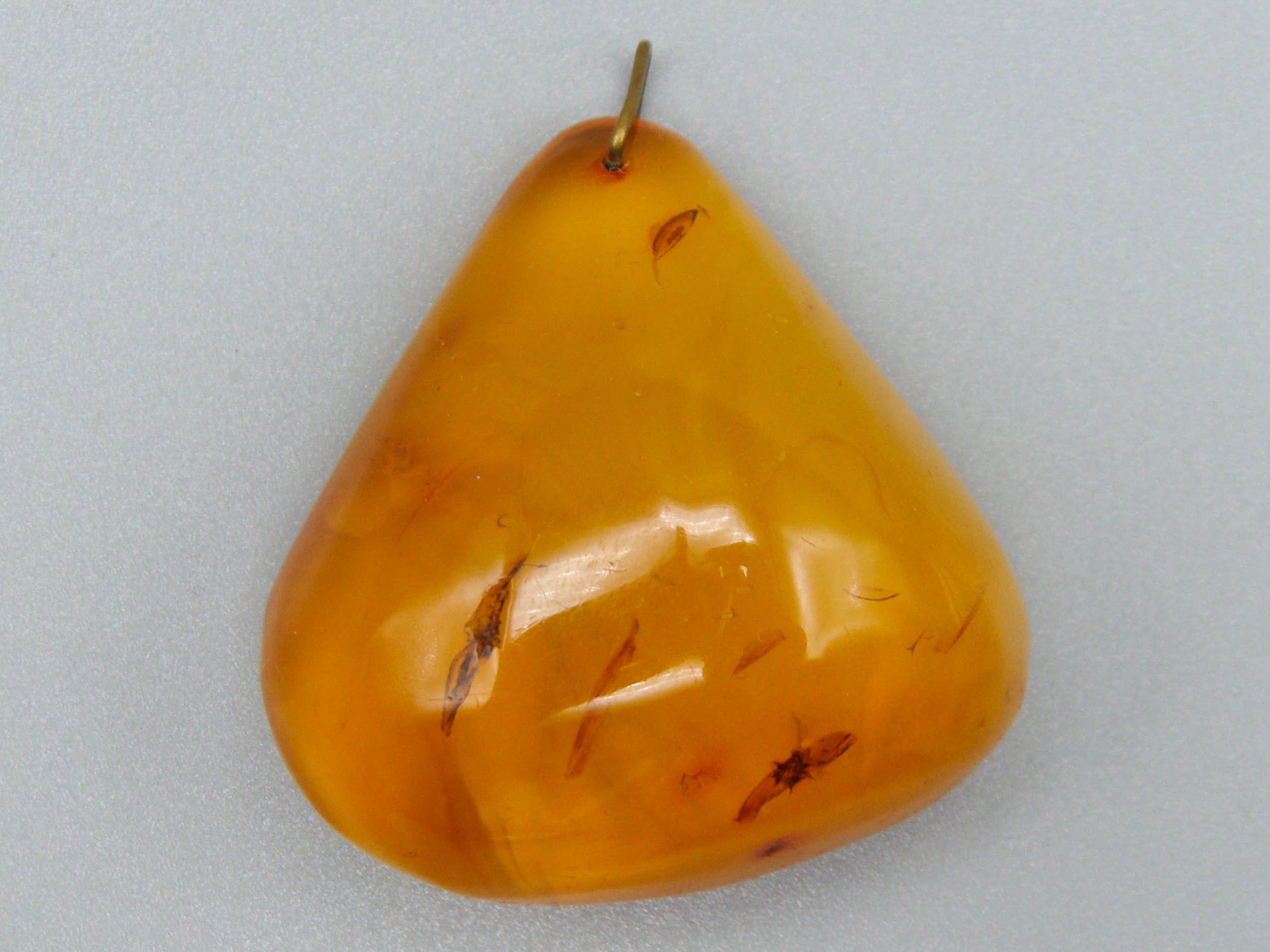 Antique Baltic Natural Amber Pendant - Kingdom of Antique Arts