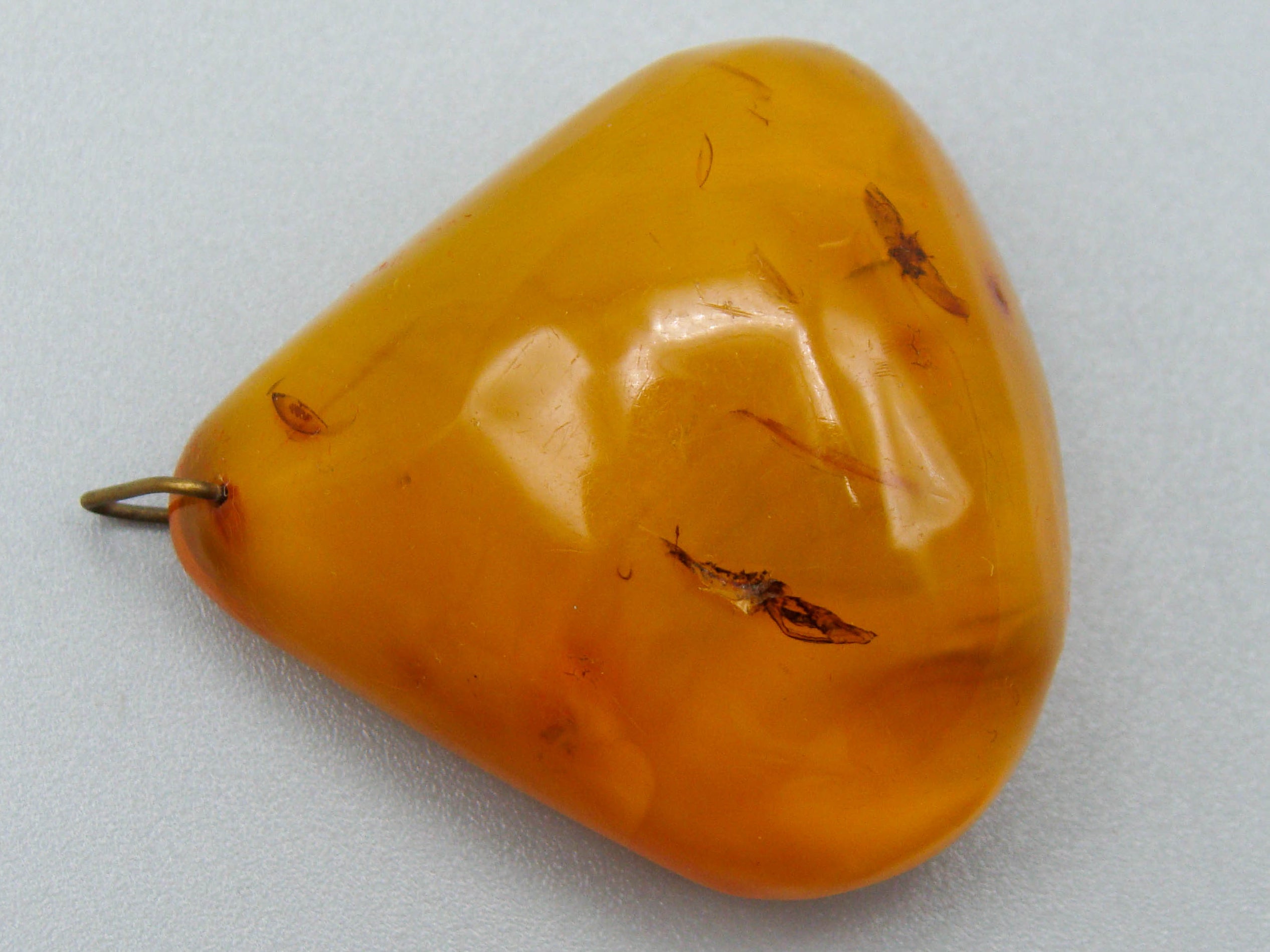 Antique Baltic Natural Amber Pendant - Kingdom of Antique Arts